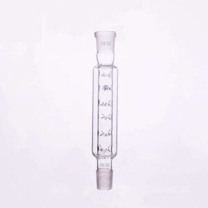 Vigreux column with jacket, length 200 mm to 400 mm