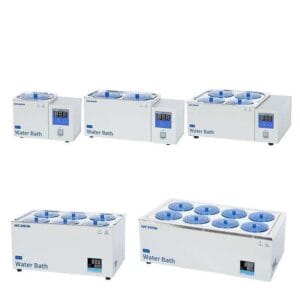 Water Bath with Concentric Rings Flat Cover, Openings 1 to 8