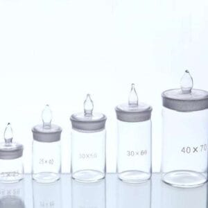 Weighing bottles, tall