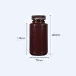 Wide-mouth-bottles-with-screw-cap-Plastic-PP-brown-capa-500-ml-x-5-units-1.jpg