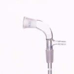 105°-Distilling-adapter-with-hose-connector-and-Vacuum-1