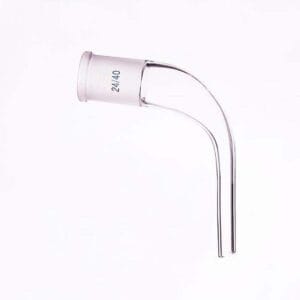 Distillation Adapter, 105° with Drip Tip, Borosilicate Glass 3.3