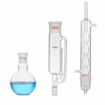 Soxhlet_extractor_set,_3_parts,_with_allihn_condenser-150ml