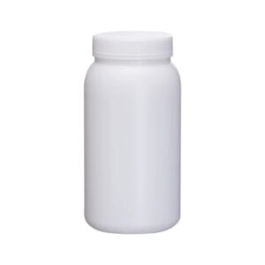 HDPE wide mouth bottles, capacity 8 ml to 1.000 ml