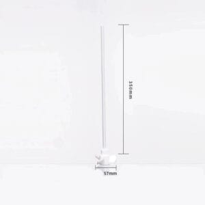 PTFE stirring screw propeller, 3-winged, length 350 mm