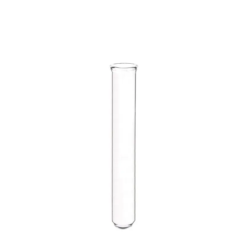 Clear_Glass_Test_Tubes_with_Beaded_Rim,_No_Graduation-1 Clear Glass Test Tubes with Beaded Rim, No Graduation, 10 Pcs/Pack