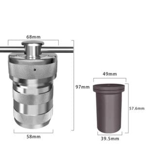 Hydrothermal Synthesis Reactor with PPL lined vessel, volumes 30-100 ml-Labxsci (Explosion-proof)