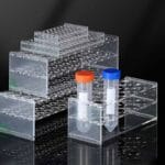 Acrylic Centrifuge Tube Rack, Clear PMMA Tube Holder-1