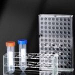 Acrylic Centrifuge Tube Rack, Clear PMMA Tube Holder-2