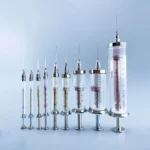 Glass Micro Syringe Gas-Tight PTFE Luer Lock 25uL-100mL
